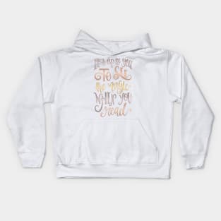 IT'S UP TO YOU Kids Hoodie